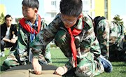 辛庄中心小学四年级学生军训研学体验活动