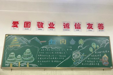 2021—2022学年第二学期 第一期黑板报获奖通知